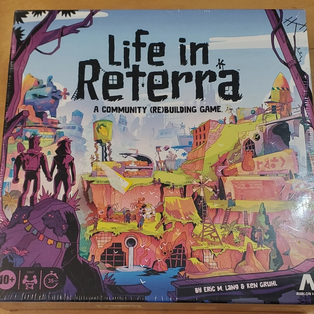 Board Game Life In Reterra Community Rebuilding Game